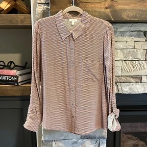 Joie Soft long sleeve with roll up option shirt